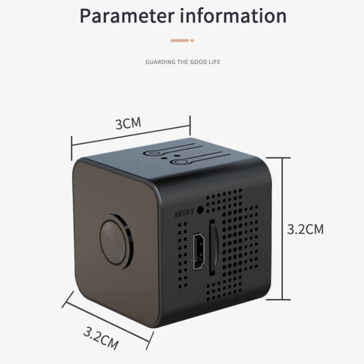 X1 1080P Small Cube Mini HD WiFi Camera, Support Infrared Night Vision & Motion Detection, X1 X1 1080P Small Cube Mini HD WiFi Camera, Support Infrared Night Vision & Motion Detection, X1